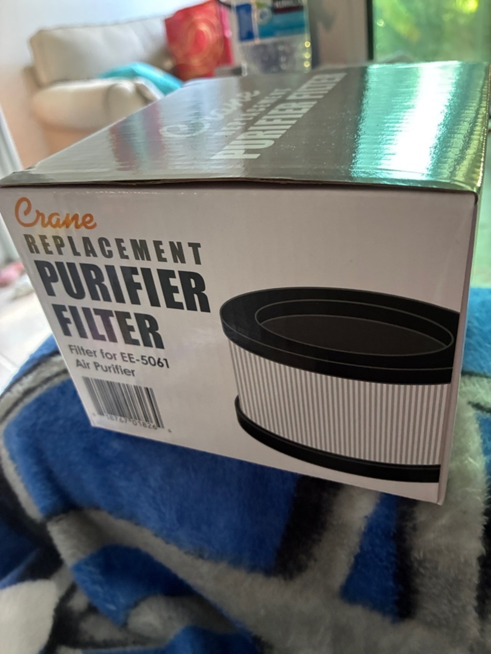 Crane Replacement Purifier Filter - White & Black